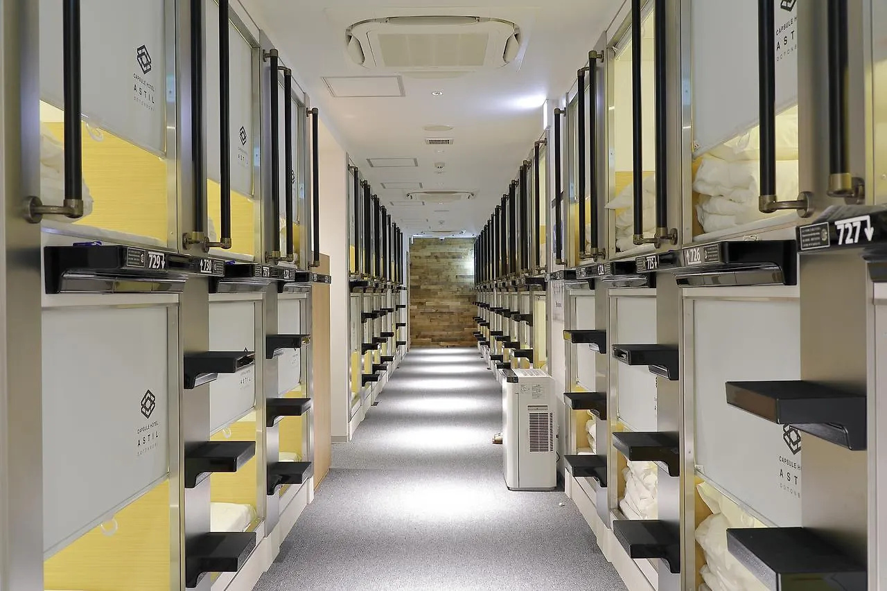 ***  Capsule Hotel Astil Dotonbori Osaka Japan